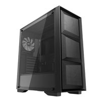 Case ATX Deepcool MATREXX 50 MESH 4FS, w/o PSU, 4x120mm RGB fans, Tempered Glass, USB3.0, Black