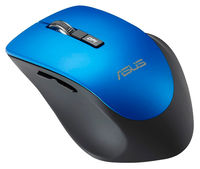 Wireless Mouse Asus WT425, Optical, 1000-1600 dpi, 6 buttons, Ergonomic, Silent, 1xAA, Blue