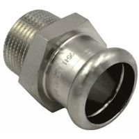 Запорная арматура Inox Pres Соединение из нержавеющей стали M 42x11/2" (56742)