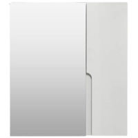 Oglindă baie Bayro Sorento 600x700 alb mat