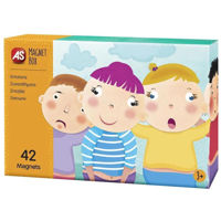 Игрушка As Kids 1029-64037 Cutie Magnetica - Emotii