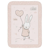 Комплект подушек и одеял Kikka Boo 31103020132 Plapuma super moale Rabbits in Love, 110x140 cm