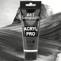 Краска акриловая Art Kompozit, (511) Серая темная 75 мл