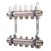 Комплект распределителей MPN Colector distribuitor din inox, 1" cu 3 circ. Ø3/4"