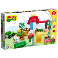 Конструктор Androni 8529-0001 UnicoPlus Fattoria Piccola