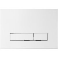 Кнопка смыва Nomi 097-HD пластик Белый глянец