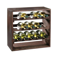 Стойка винная Kesper 69243 Suport pentru sticle PAL 50x50x25