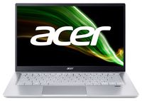 ACER Swift 3 Pure Silver (NX.ABLEU.00H), 14.0" IPS FHD (Intel Core i7-1165G7 4xCore, 2.8-4.7GHz, 16GB(1x16) LPDDR4 RAM, 512GB