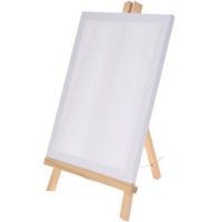 Набор для творчества Promstore 39649 Мольберт мини H39cm с холстом 30x23cm