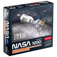 Головоломка Cubik Fun DS1029h 2D Puzzle APOLLO 11 Docking With Lunar Module
