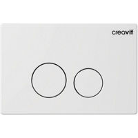 Кнопка смыва Creavit GP9001.00 white