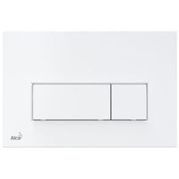 Кнопка смыва Alcaplast M570 пластик белый