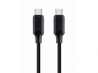Blister Type-C/Type-C, CM/CM,  1.5 m,  60W charging power, Cablexpert, Black