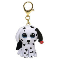 Jucărie de pluș TY TY25069 FETCH white dog, 6.5 cm