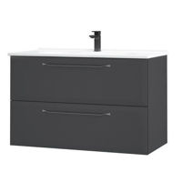 Dulap pentru lavoar Orka Nuvola 80 Antracite (310200200299)