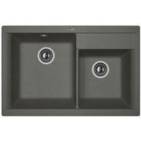 Chiuvetă bucătărie Florentina Kassi 780 Negru