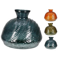 Ваза Promstore 50911 sticla Cumbri H15сm, 3 culori