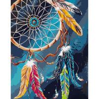 Картина по номерам Strateg R 9 /13 (GS1010)(49986) Captorul de vise, 40x50 cm