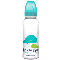 Поильник Canpol 59/400 Бутылочка с узким горлом 250мл PP LOVE&SEA
