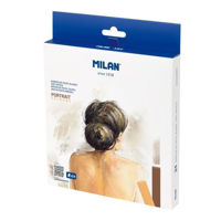 Набор для творчества miscellaneous 6110224PTR Set pasteluri moi pentru portrete Milan Art 24buc