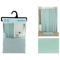 Занавеска для ванной Tendance 55696 180x200cm poliester, verde