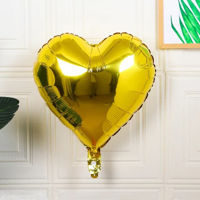 Balon în formă de inimă Yellow