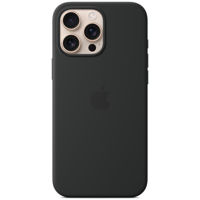 Husă pentru smartphone Apple iPhone 16 Pro Max Silicone Case with MagSafe Black MYYT3