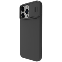 Nillkin Apple iPhone 15 Pro, CamShield Silky Silicone Case, Elegant Black