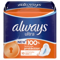 Absorbante ALWAYS ULTRA SINGLE PLUS (10) 4PIC