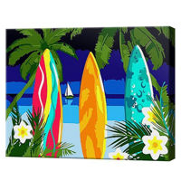 Картина по номерам Art Gallery CX4509 20x30cm Surfuri colorate