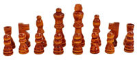 Настольная игра miscellaneous 2199 Sah figure din lemn h=3.5 cm IG-1123