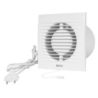 Вентилятор вытяжной Europlast E-EXTRA - EE125WP + cablu + intrerupator si cordon