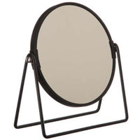 Косметическое зеркало 5five 50167 двухстороннее D17cm черн