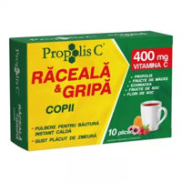 Propolis C Raceala si Gripa Copii (+1an) plic N10 Fiterman