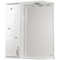 Зеркало для ванной Mashtab 11444 Cristal 900x200x720 Alb
