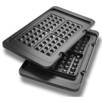 Аксессуар для грилей-барбекю DeLonghi BRSK007 2Waffle plate