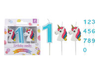 Набор свечей "Unicorn Party", 4,5см