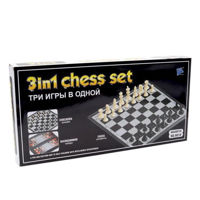Настольная игра miscellaneous 11557 3in1 (sah/dame/table) magnetic, 138704
