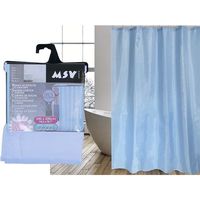 Занавеска для ванной MSV 42109 240X200cm Bubbles