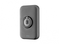 Wireless Power Bank Cellularline 5000mAh, MAG, Black