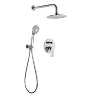 Комплект для ванны/душа Imprese BILINA (смеситель с переключ., верхн.душ, ручной душ, шланг, шланг. подсоед)