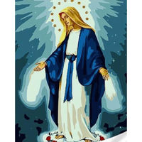 Картина по номерам Strateg R18 /32 (SS1017)(74414) Fecioara Maria 30x40 cm