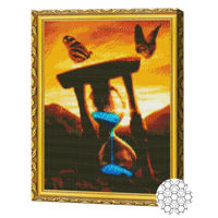 Tablou pe numere Art Gallery GA84603 Mozaic cu diamante 40x50cm Curgerea timpului