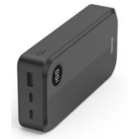 Acumulator extern USB (Powerbank) Hama 201755 Power Pack 20000 mAh, 3 outputs: 2 x USB-C, 1 x USB-A, black