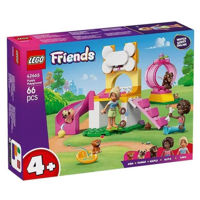 Set de construcție Lego 42665 Friends Teren de joaca pentru catei