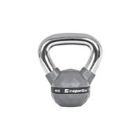 Gantera Vin-Bell 4 kg otel / crom / PU inSPORTline Kettlebell 21637 (10365)