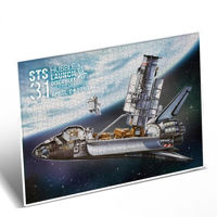 Головоломка Cubik Fun DS1030h Puzzle Hubble - Telescop spațial și naveta spațială orbitală, 1000 de piese