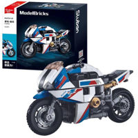 Конструктор Sluban B1129 Motocicleta S1000MS, scara 1:12, 242 elem.