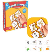 Головоломка Noriel S00001437 Puzzle Smile Games: Învățăm asocierea elementelor, (ro)