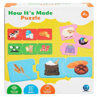 Пазл Noriel S00005343 Puzzle Cum se fabrică?, 30pcs